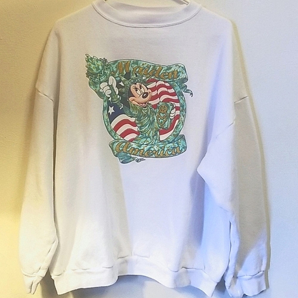 90s/Walt Disney/Micky Inc./Minnie Mouse/Sweatshirt/ X-Large/Women/Men